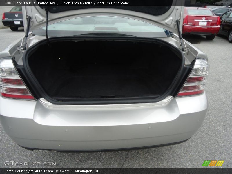 Silver Birch Metallic / Medium Light Stone 2008 Ford Taurus Limited AWD