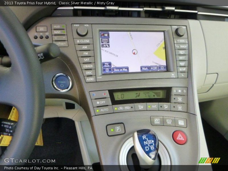 Classic Silver Metallic / Misty Gray 2013 Toyota Prius Four Hybrid