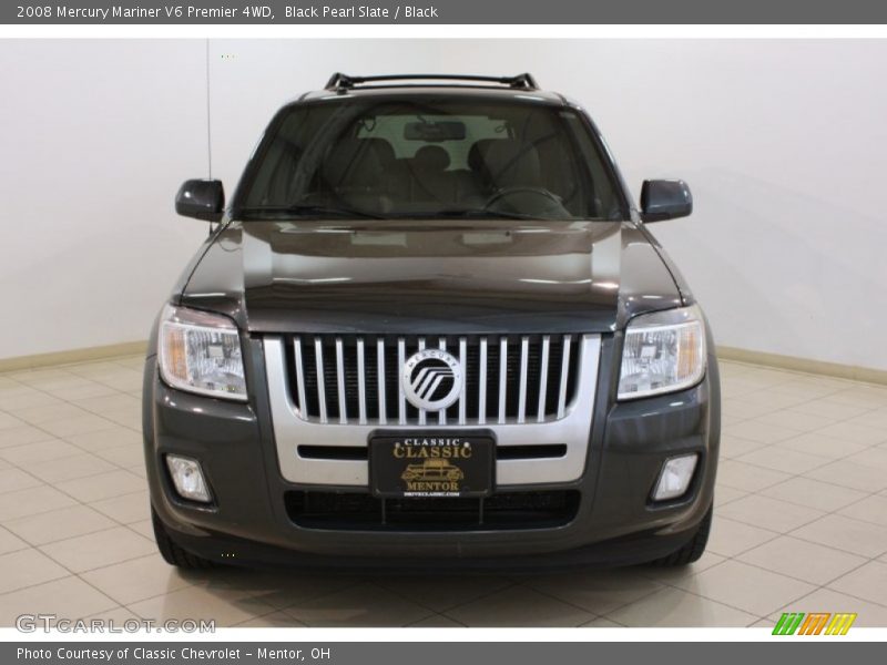 Black Pearl Slate / Black 2008 Mercury Mariner V6 Premier 4WD