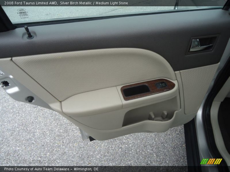 Silver Birch Metallic / Medium Light Stone 2008 Ford Taurus Limited AWD