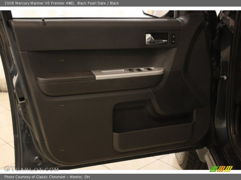 Black Pearl Slate / Black 2008 Mercury Mariner V6 Premier 4WD