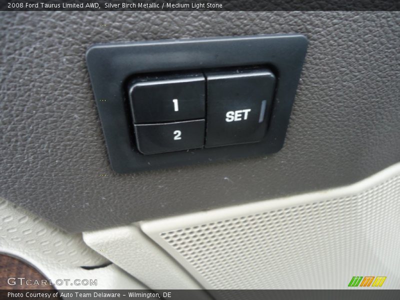 Silver Birch Metallic / Medium Light Stone 2008 Ford Taurus Limited AWD