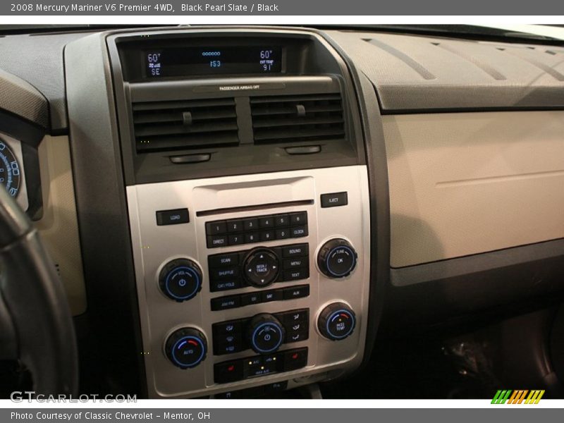 Controls of 2008 Mariner V6 Premier 4WD