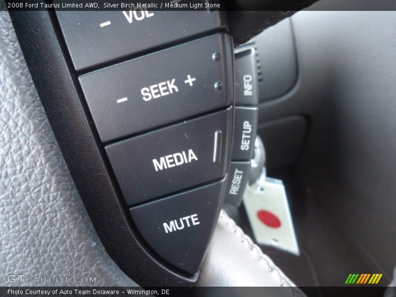 Silver Birch Metallic / Medium Light Stone 2008 Ford Taurus Limited AWD