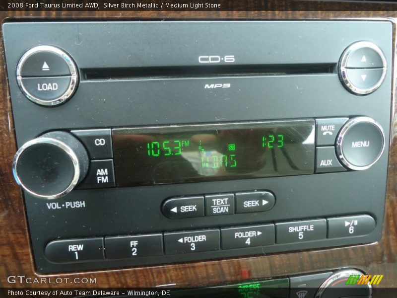 Silver Birch Metallic / Medium Light Stone 2008 Ford Taurus Limited AWD