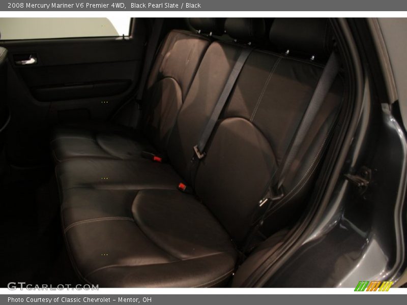 Black Pearl Slate / Black 2008 Mercury Mariner V6 Premier 4WD