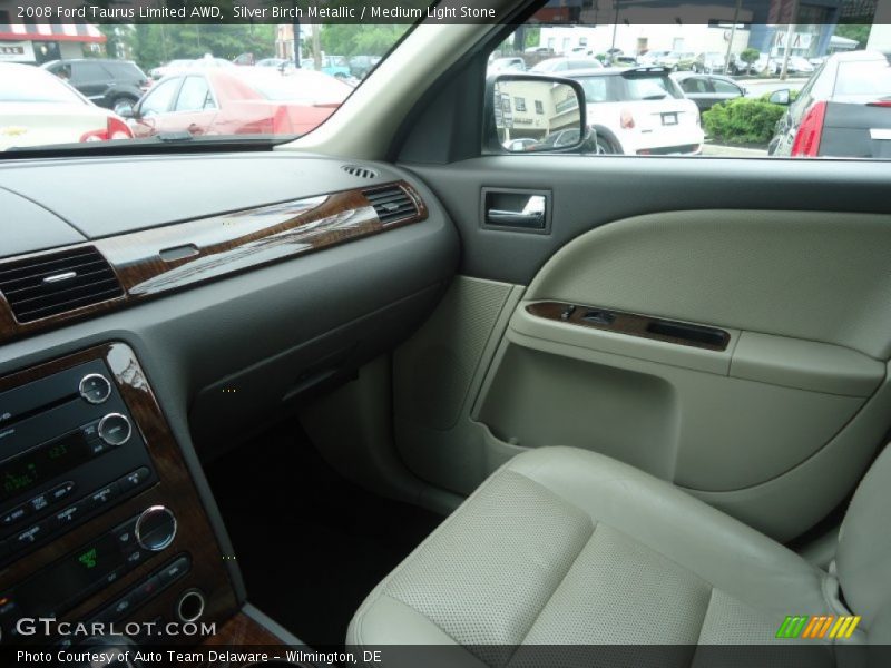Silver Birch Metallic / Medium Light Stone 2008 Ford Taurus Limited AWD