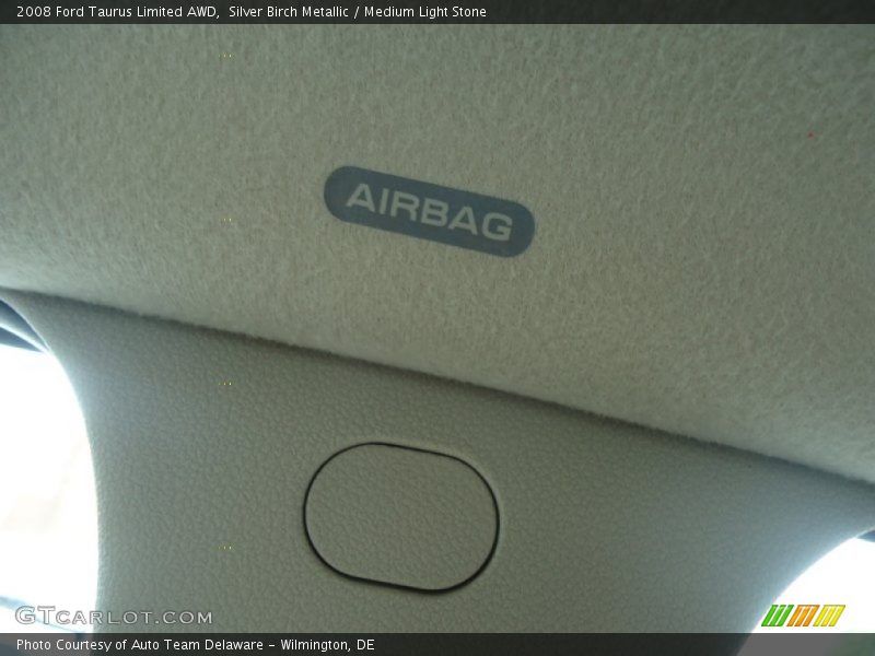 Silver Birch Metallic / Medium Light Stone 2008 Ford Taurus Limited AWD