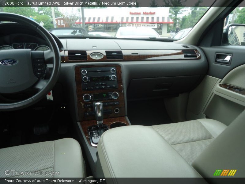 Silver Birch Metallic / Medium Light Stone 2008 Ford Taurus Limited AWD