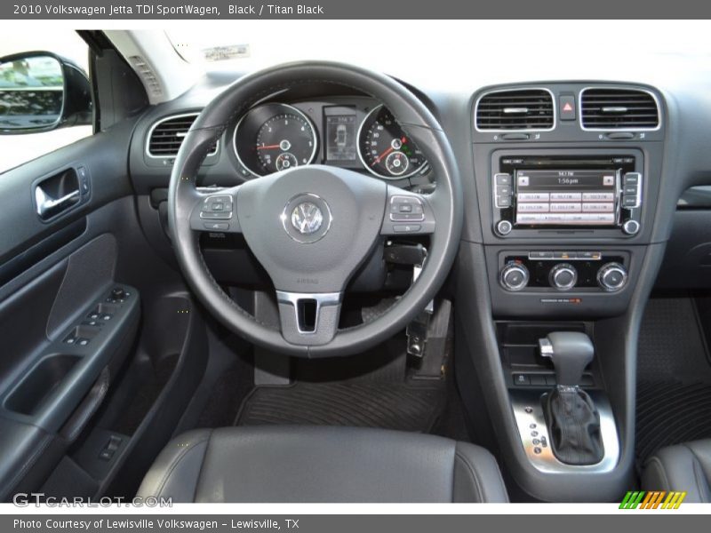 Dashboard of 2010 Jetta TDI SportWagen