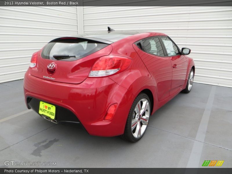Boston Red / Black 2013 Hyundai Veloster
