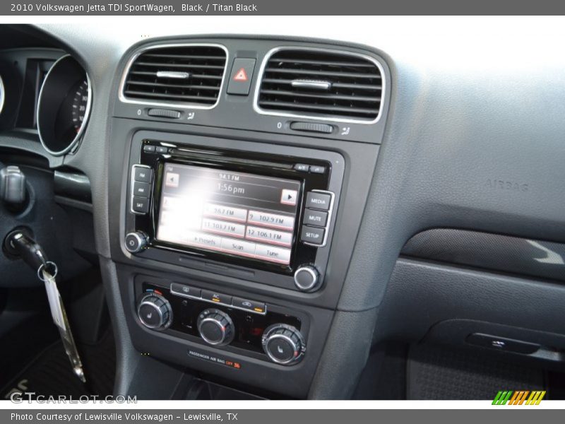 Black / Titan Black 2010 Volkswagen Jetta TDI SportWagen