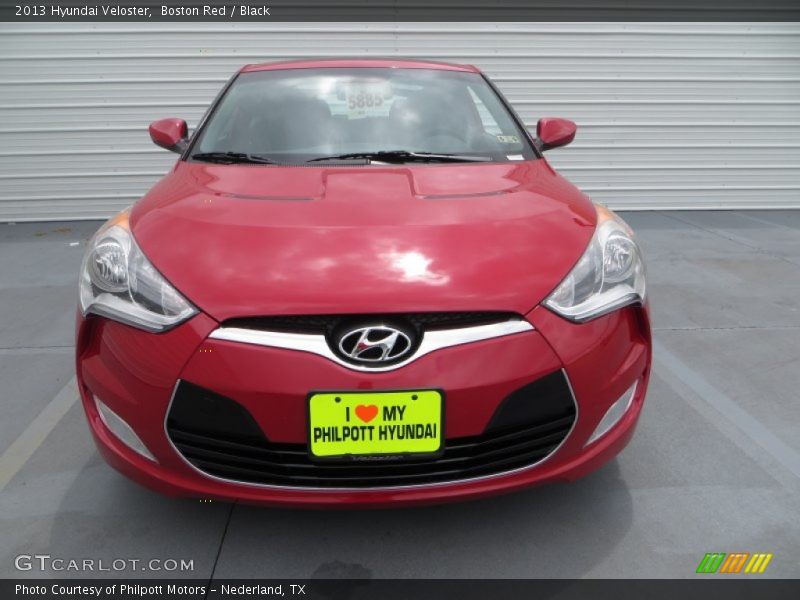 Boston Red / Black 2013 Hyundai Veloster