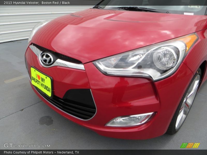 Boston Red / Black 2013 Hyundai Veloster