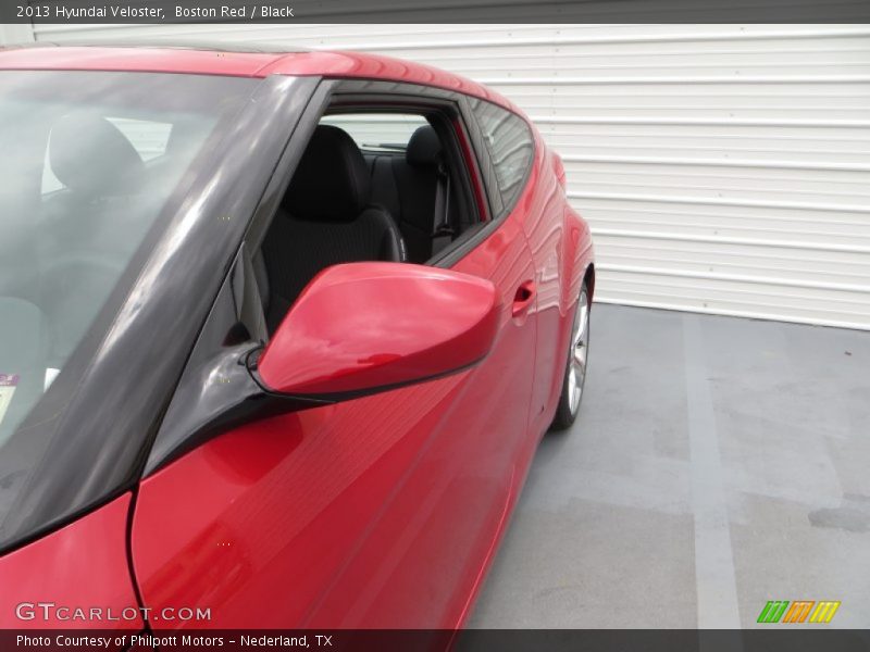 Boston Red / Black 2013 Hyundai Veloster