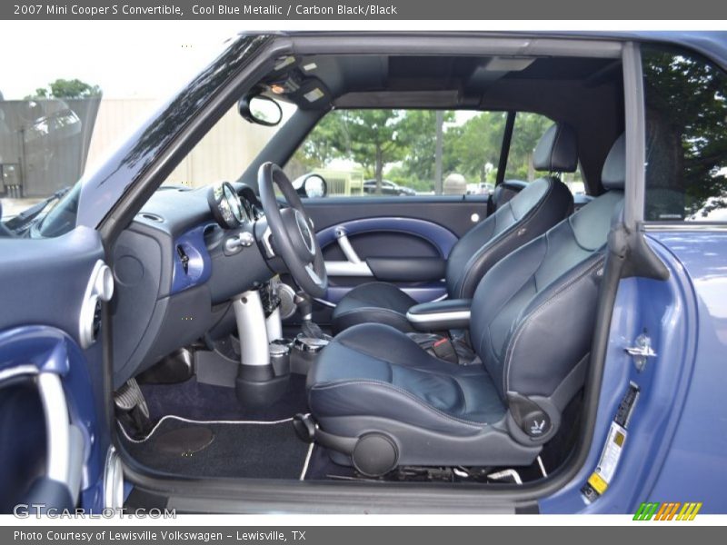  2007 Cooper S Convertible Carbon Black/Black Interior