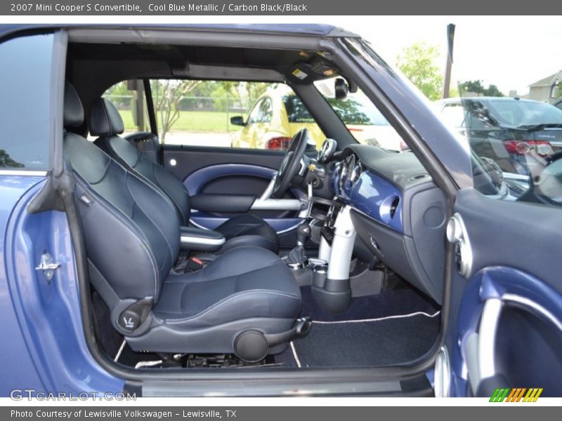 Front Seat of 2007 Cooper S Convertible