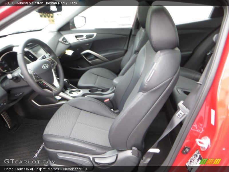 Boston Red / Black 2013 Hyundai Veloster