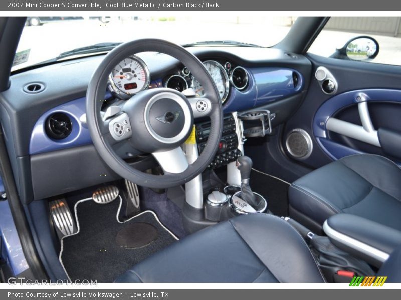  2007 Cooper S Convertible Carbon Black/Black Interior
