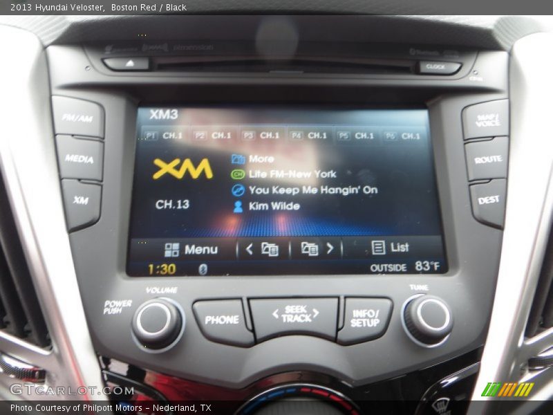 Boston Red / Black 2013 Hyundai Veloster