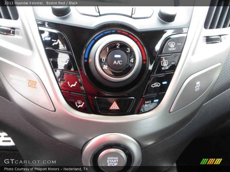 Boston Red / Black 2013 Hyundai Veloster