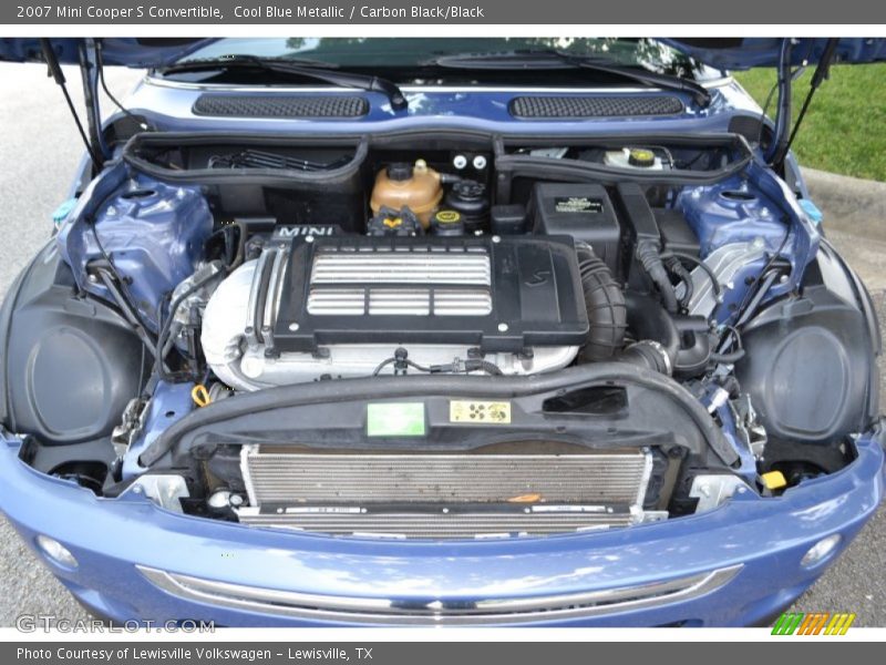  2007 Cooper S Convertible Engine - 1.6 Liter Supercharged SOHC 16-Valve 4 Cylinder