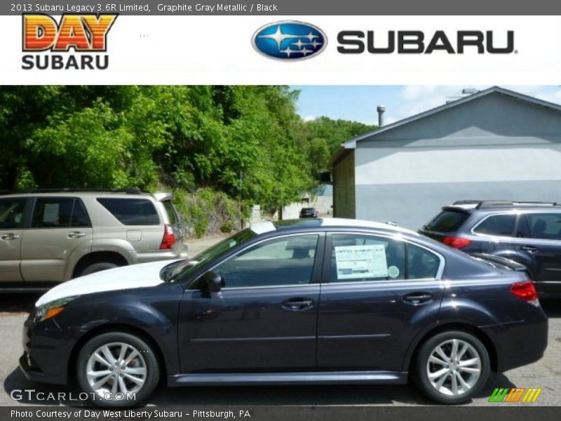 Graphite Gray Metallic / Black 2013 Subaru Legacy 3.6R Limited