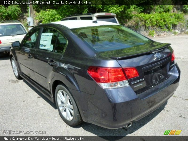 Graphite Gray Metallic / Black 2013 Subaru Legacy 3.6R Limited