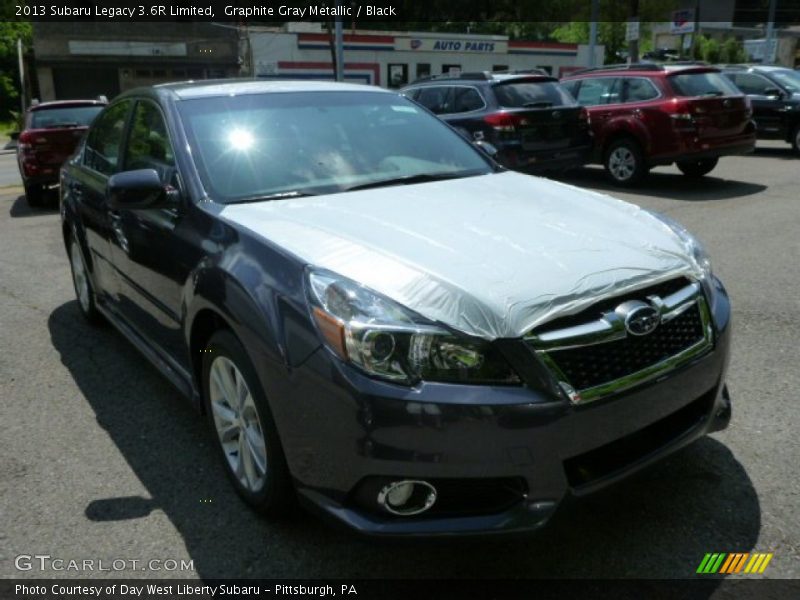 Graphite Gray Metallic / Black 2013 Subaru Legacy 3.6R Limited