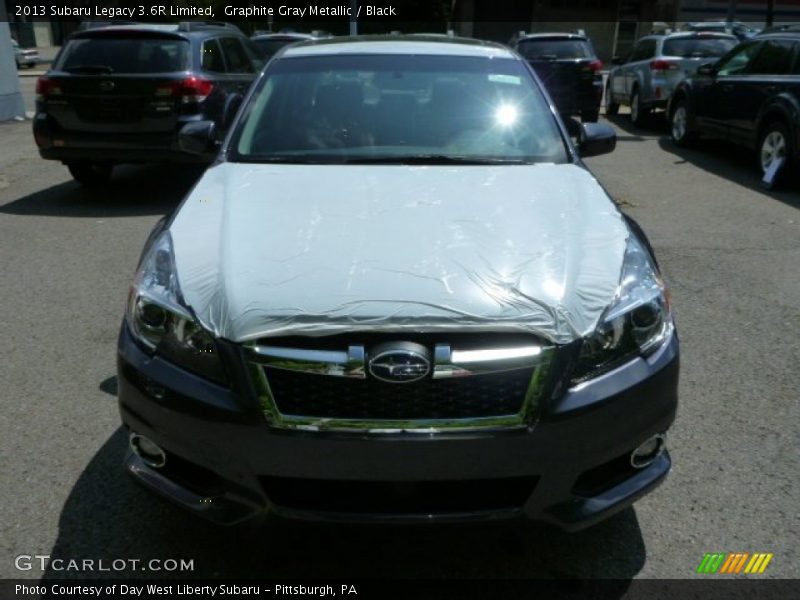 Graphite Gray Metallic / Black 2013 Subaru Legacy 3.6R Limited