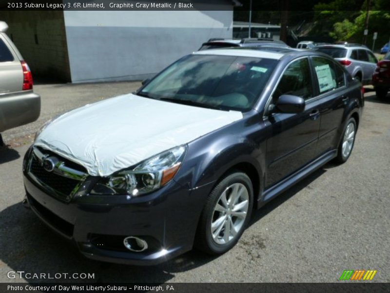 Graphite Gray Metallic / Black 2013 Subaru Legacy 3.6R Limited