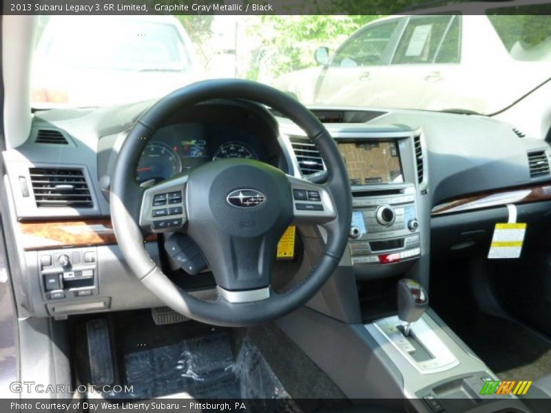 Graphite Gray Metallic / Black 2013 Subaru Legacy 3.6R Limited