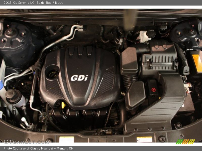 Baltic Blue / Black 2013 Kia Sorento LX