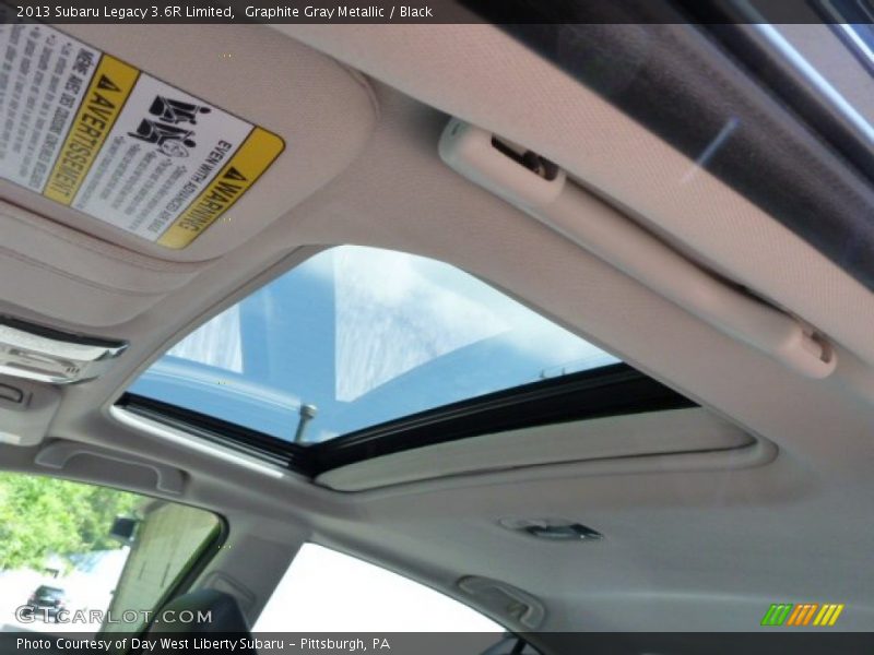 Graphite Gray Metallic / Black 2013 Subaru Legacy 3.6R Limited