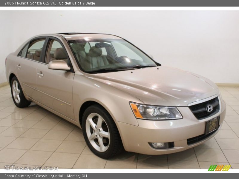 Golden Beige / Beige 2006 Hyundai Sonata GLS V6