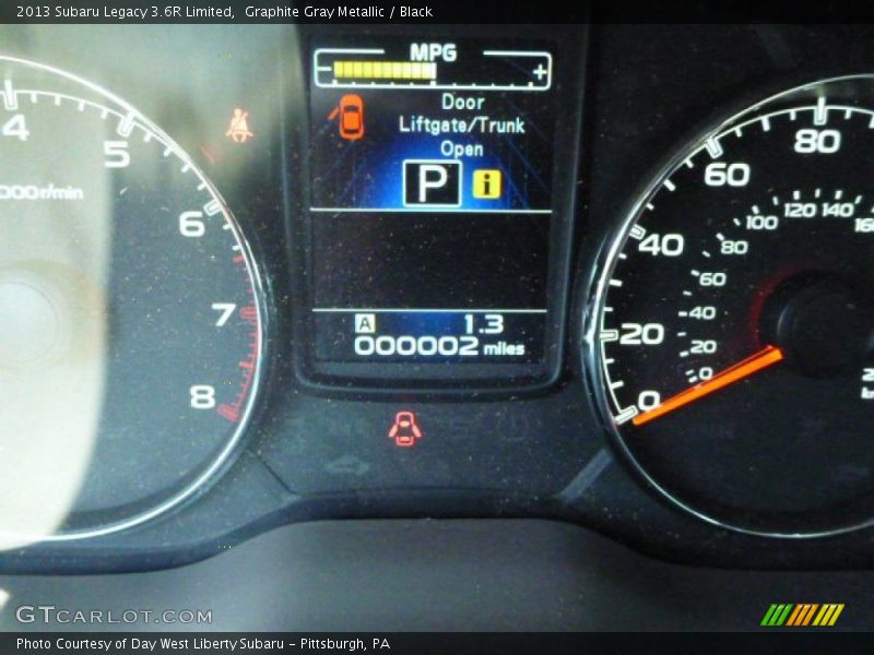 Graphite Gray Metallic / Black 2013 Subaru Legacy 3.6R Limited