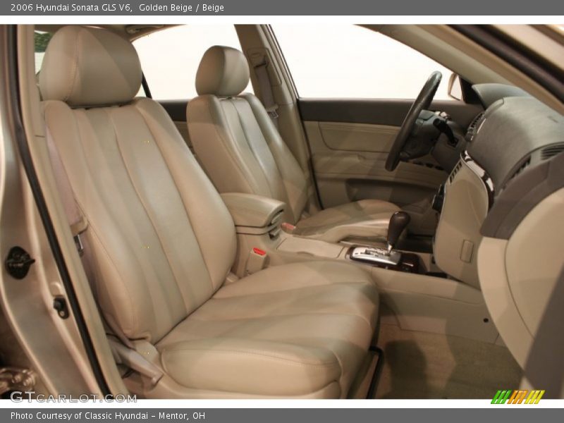 Golden Beige / Beige 2006 Hyundai Sonata GLS V6