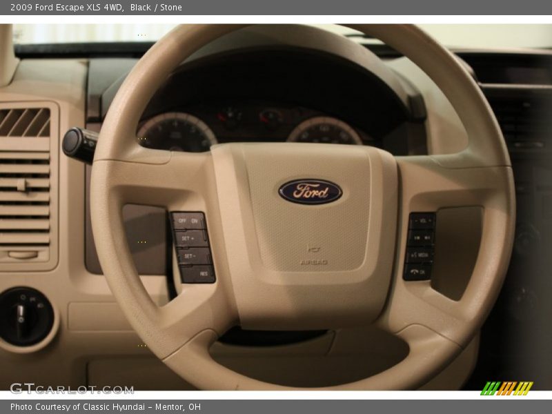 Black / Stone 2009 Ford Escape XLS 4WD