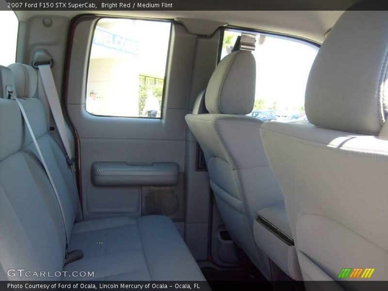 Bright Red / Medium Flint 2007 Ford F150 STX SuperCab