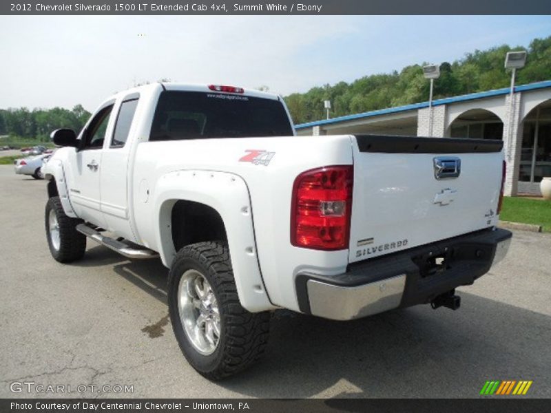 Summit White / Ebony 2012 Chevrolet Silverado 1500 LT Extended Cab 4x4