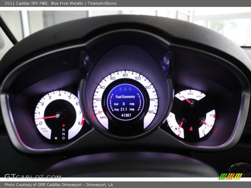  2011 SRX FWD FWD Gauges