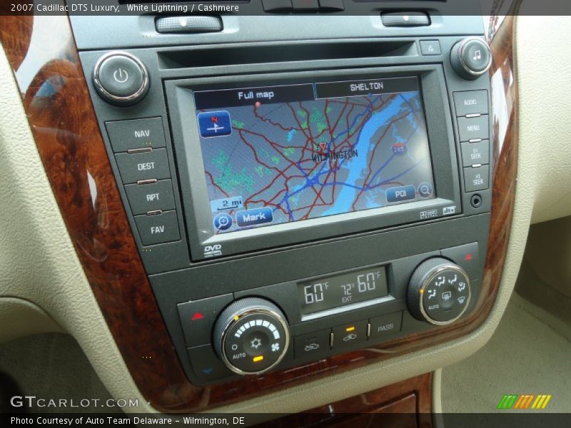 White Lightning / Cashmere 2007 Cadillac DTS Luxury