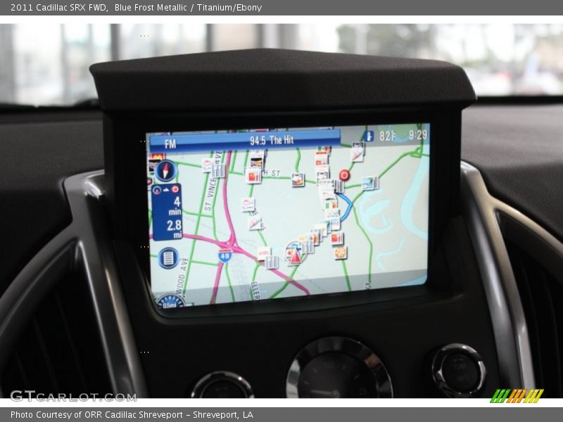 Navigation of 2011 SRX FWD