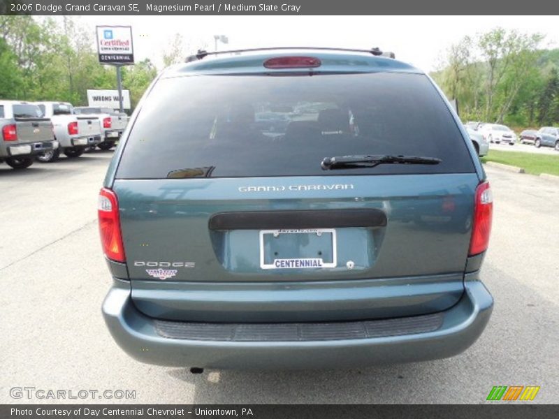 Magnesium Pearl / Medium Slate Gray 2006 Dodge Grand Caravan SE