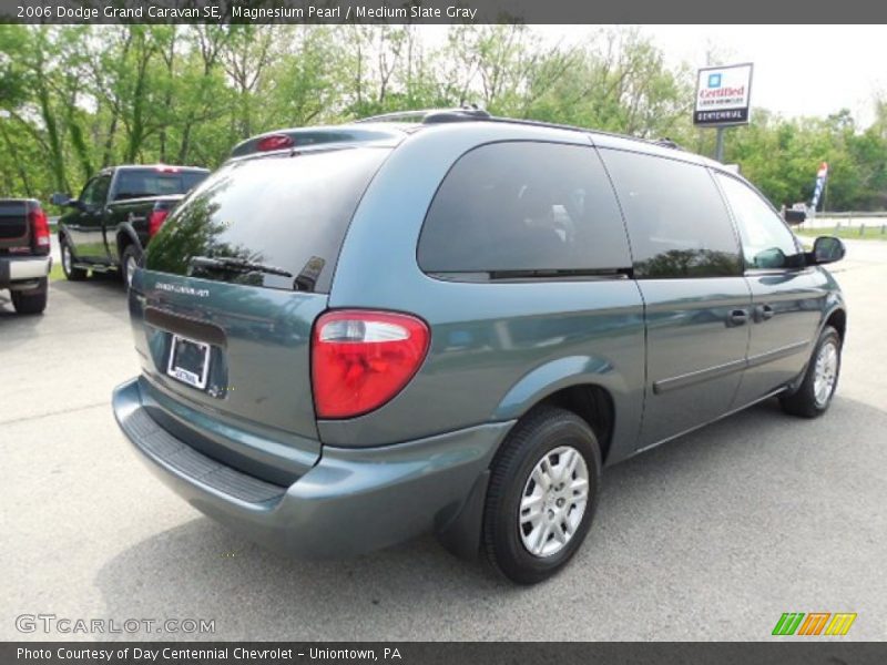 Magnesium Pearl / Medium Slate Gray 2006 Dodge Grand Caravan SE