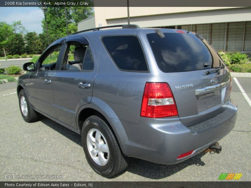 Alpine Gray / Gray 2008 Kia Sorento LX 4x4