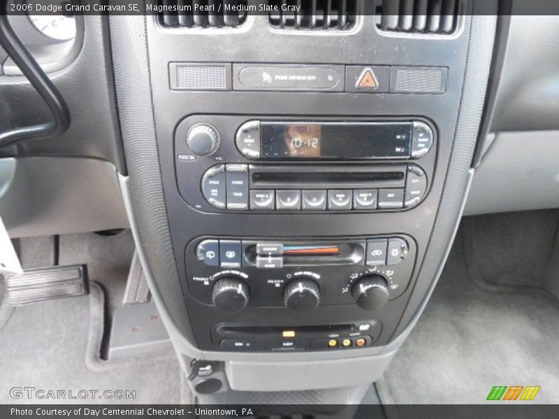 Controls of 2006 Grand Caravan SE