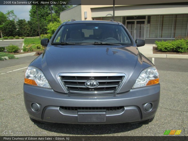 Alpine Gray / Gray 2008 Kia Sorento LX 4x4