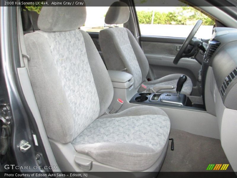 Alpine Gray / Gray 2008 Kia Sorento LX 4x4