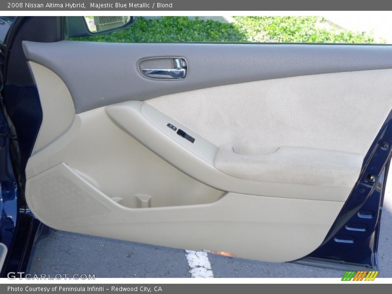 Majestic Blue Metallic / Blond 2008 Nissan Altima Hybrid